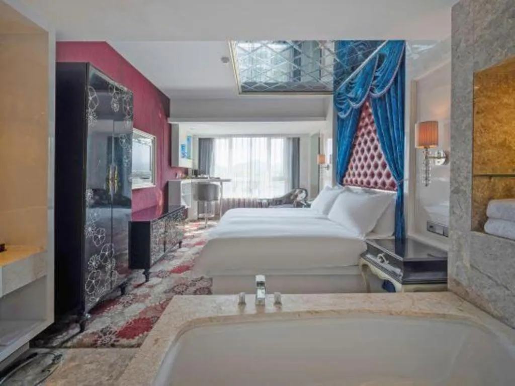 Bed in Wuyang Holiday Hotel Hangzhou