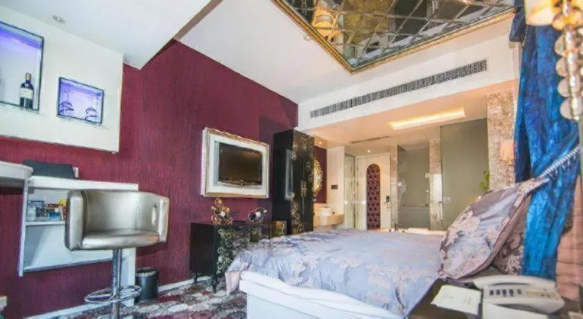 Bed in Wuyang Holiday Hotel Hangzhou