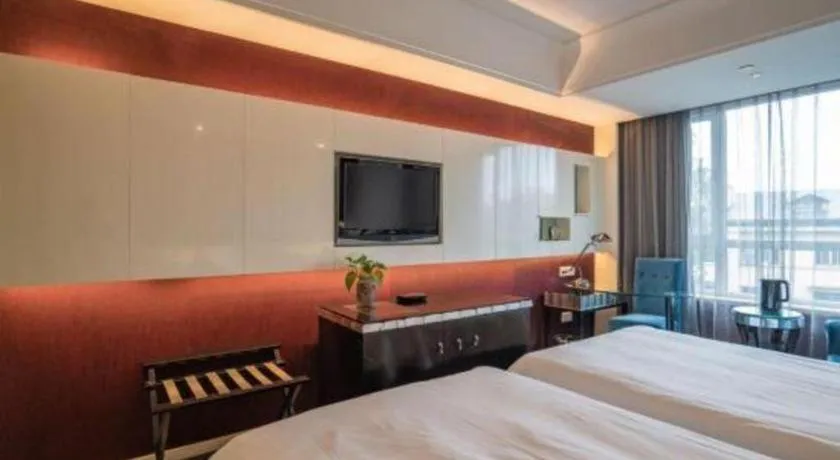 Bed in Wuyang Holiday Hotel Hangzhou