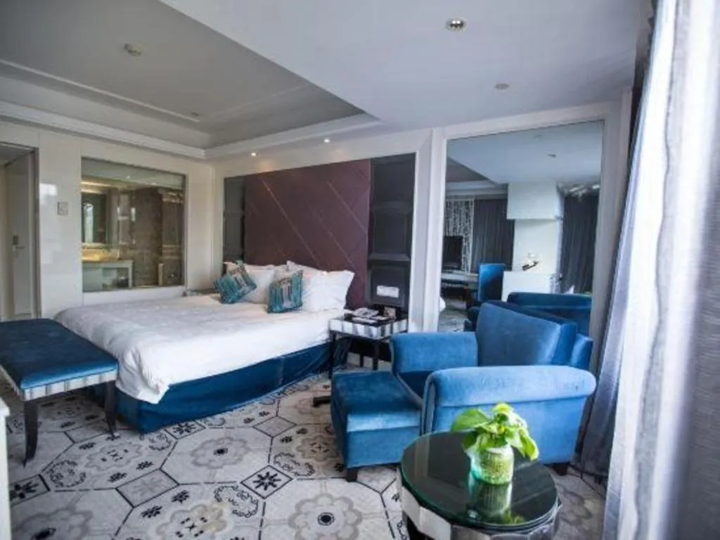 Bed in Wuyang Holiday Hotel Hangzhou