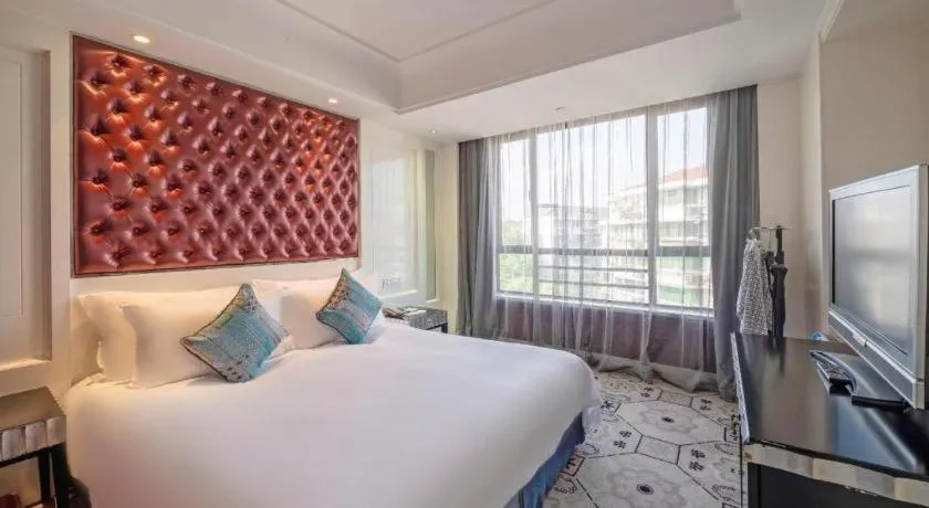 Bed in Wuyang Holiday Hotel Hangzhou