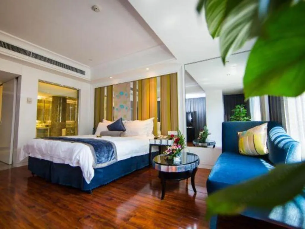 Bed in Wuyang Holiday Hotel Hangzhou