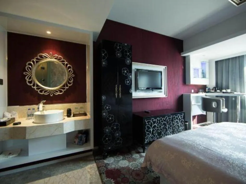 Bed in Wuyang Holiday Hotel Hangzhou