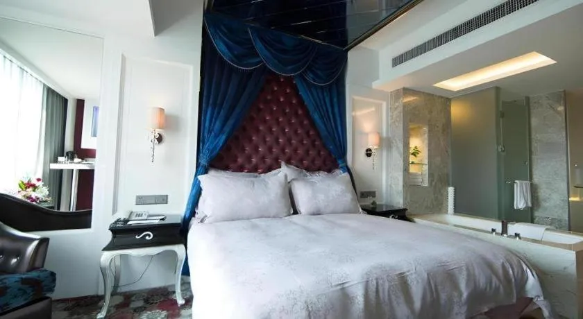 Bed in Wuyang Holiday Hotel Hangzhou