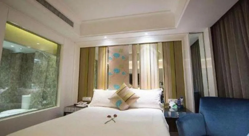 Bed in Wuyang Holiday Hotel Hangzhou