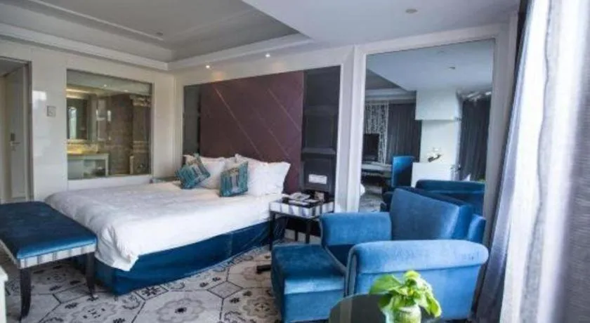 Bed in Wuyang Holiday Hotel Hangzhou