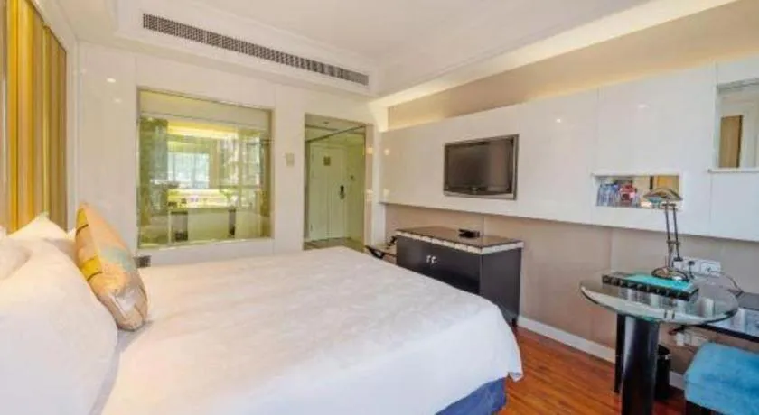 Bed in Wuyang Holiday Hotel Hangzhou