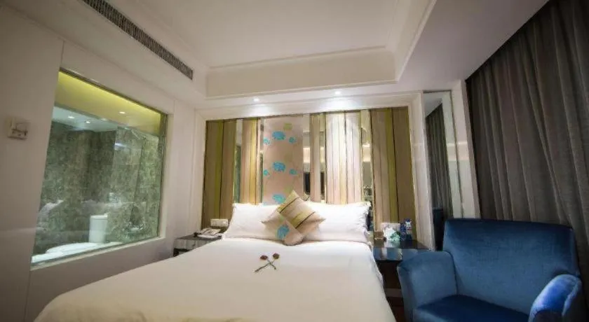 Bed in Wuyang Holiday Hotel Hangzhou