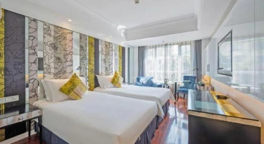 Bed in Wuyang Holiday Hotel Hangzhou