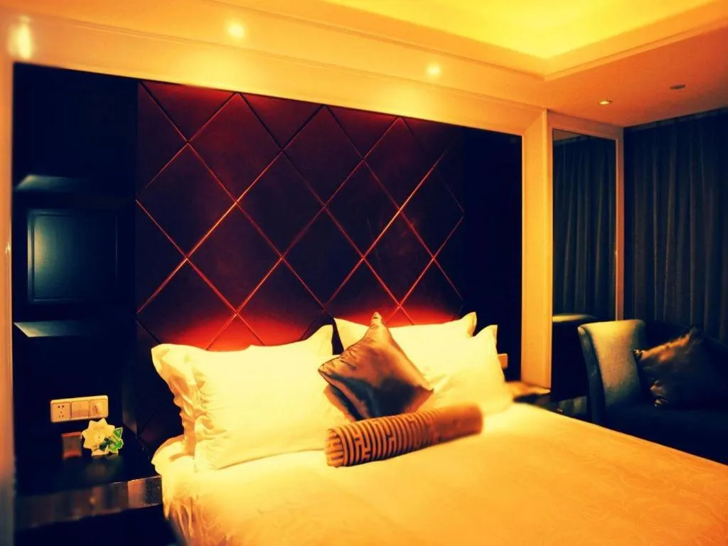 Bed in Wuyang Holiday Hotel Hangzhou