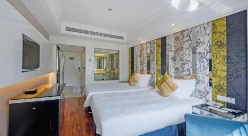 Bed in Wuyang Holiday Hotel Hangzhou