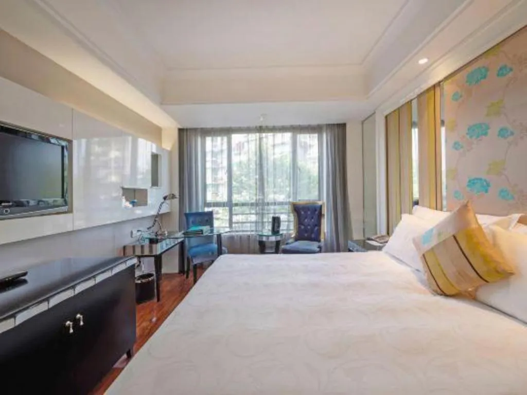 Bed in Wuyang Holiday Hotel Hangzhou