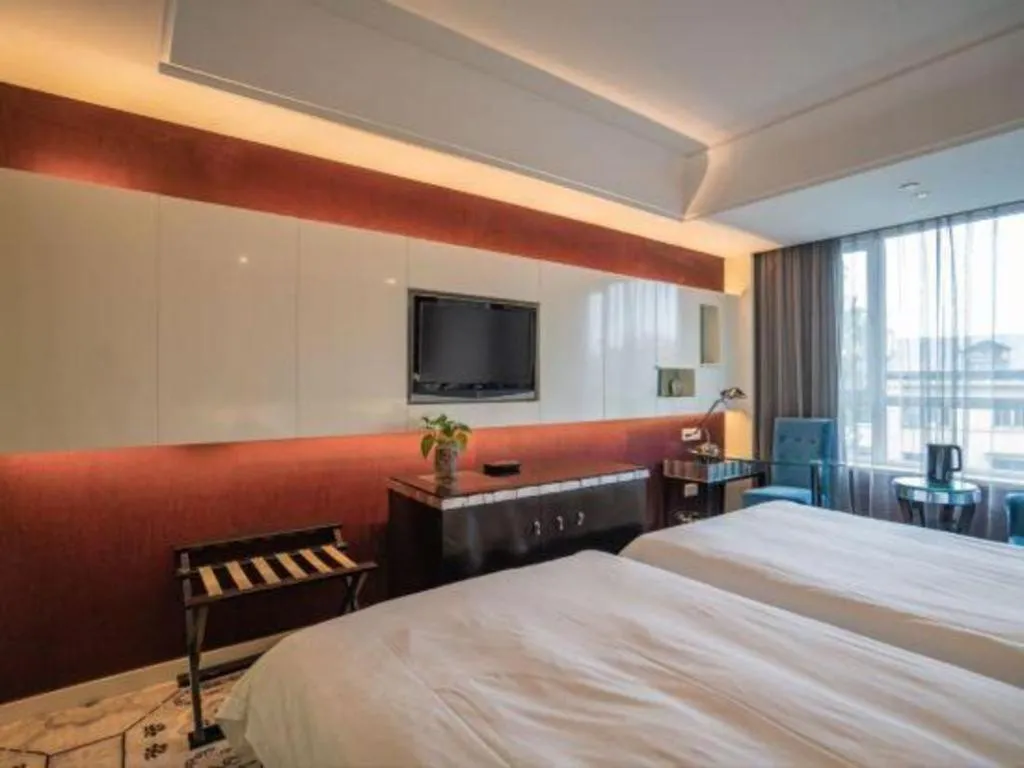 Bed in Wuyang Holiday Hotel Hangzhou