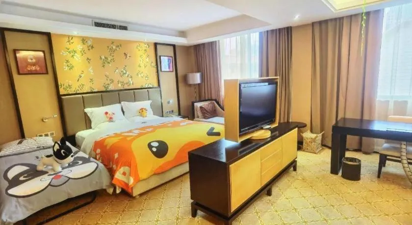 Bed in Nanning Yongjiang Hotel