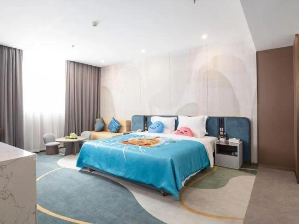 Bed in Nanning Yongjiang Hotel