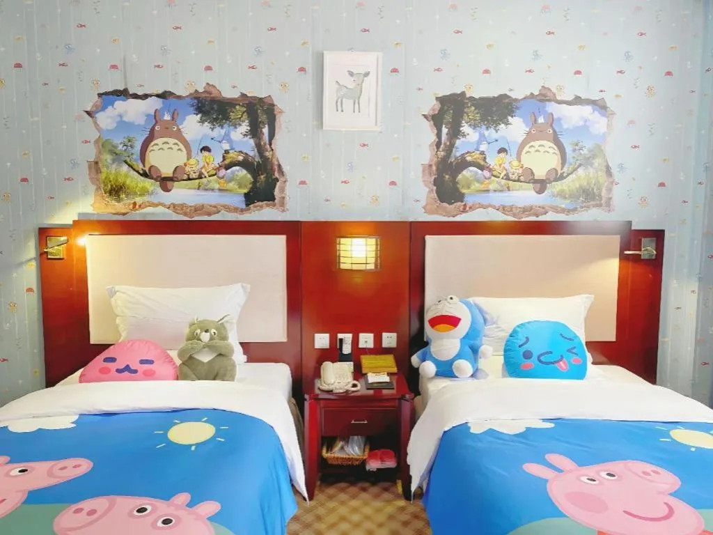 Bed in Nanning Yongjiang Hotel