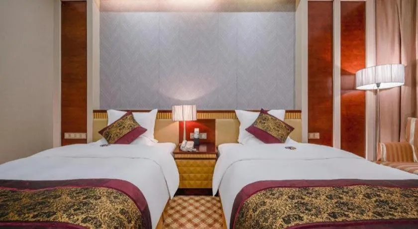 Bed in Nanning Yongjiang Hotel