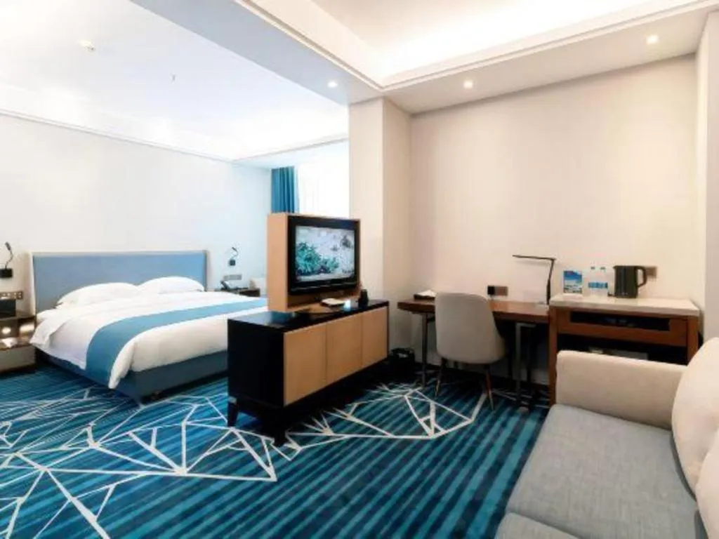 Bed in Nanning Yongjiang Hotel