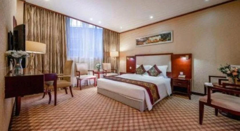 Bed in Nanning Yongjiang Hotel