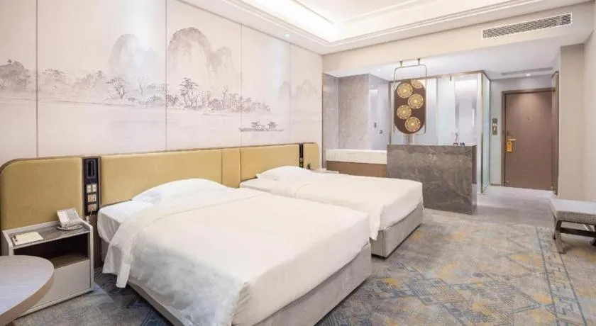 Bed in Nanning Yongjiang Hotel