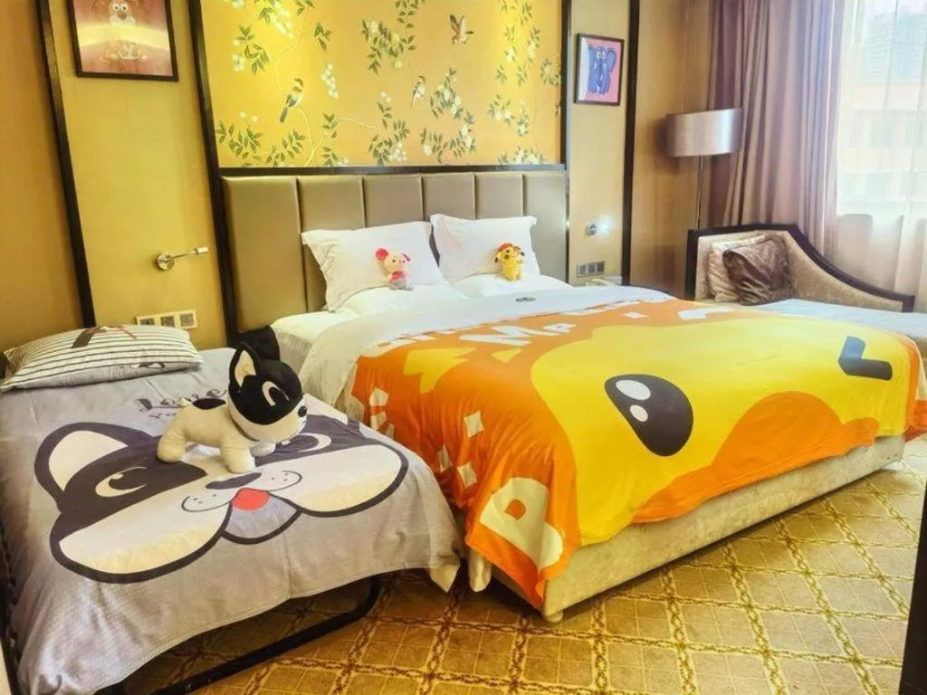 Bed in Nanning Yongjiang Hotel