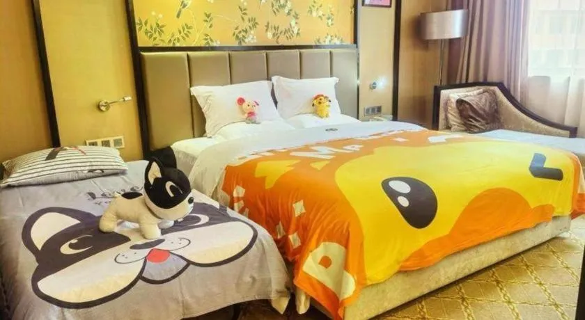 Bed in Nanning Yongjiang Hotel