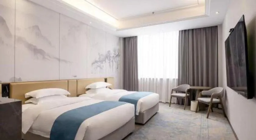 Bed in Nanning Yongjiang Hotel