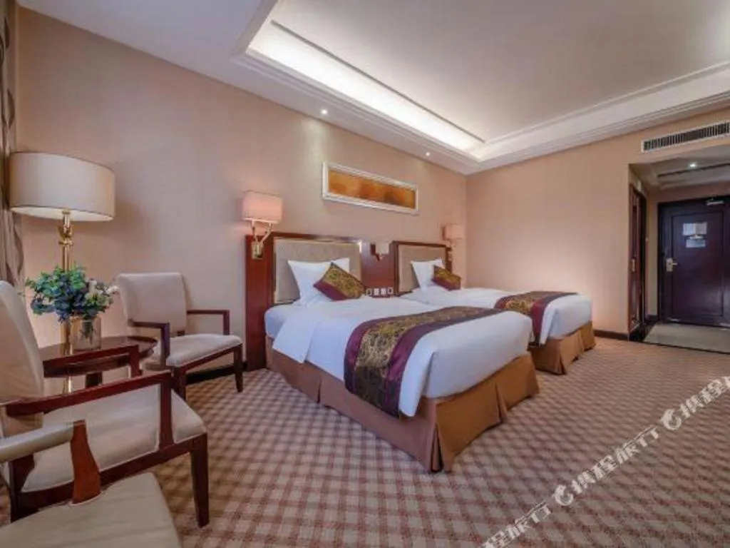 Bed in Nanning Yongjiang Hotel
