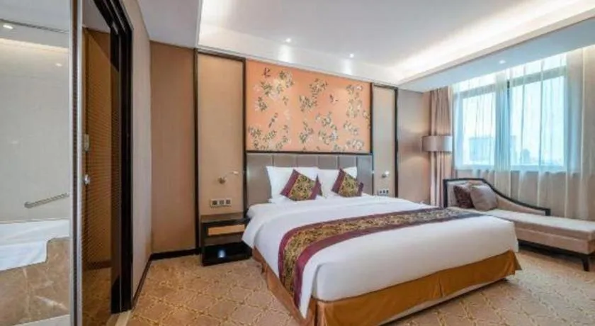 Bed in Nanning Yongjiang Hotel