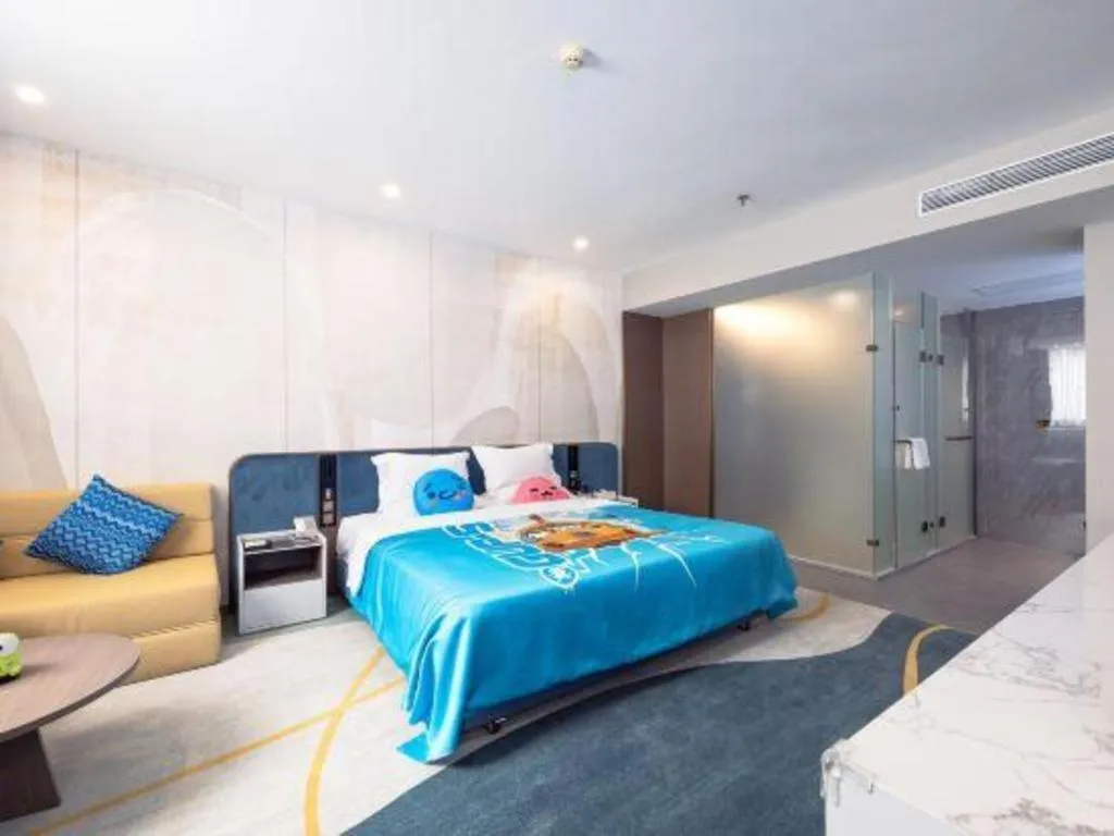 Bed in Nanning Yongjiang Hotel