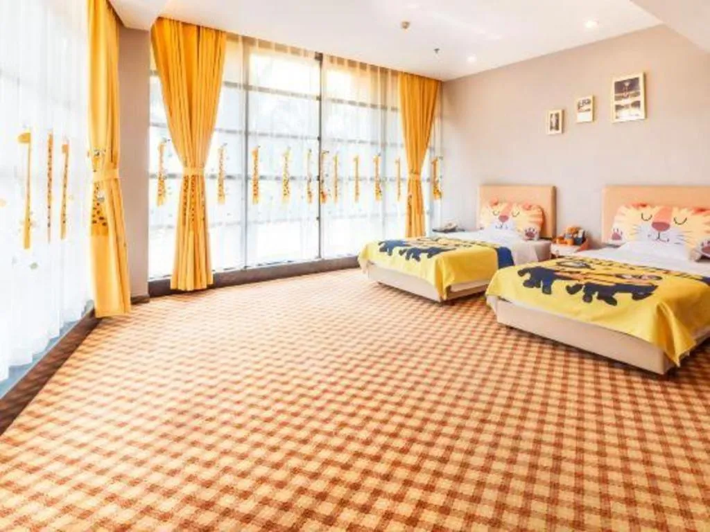 Bed in Nanning Yongjiang Hotel