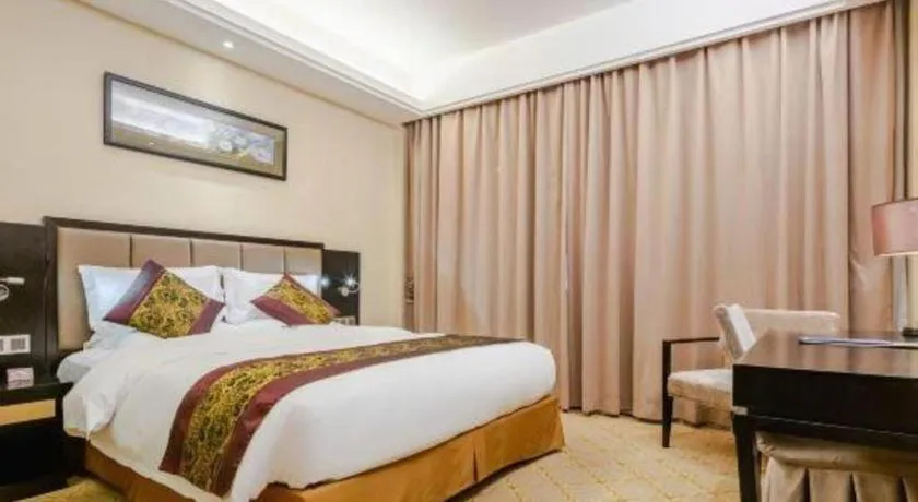 Bed in Nanning Yongjiang Hotel
