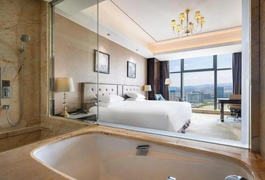 Bed in Dongwu New Century Grand Hotel Huzhou