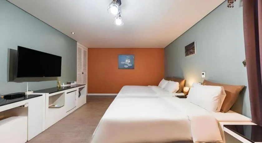 Bed in BENIKEA Technovalley Hotel