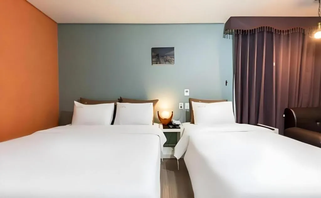 Bed in BENIKEA Technovalley Hotel