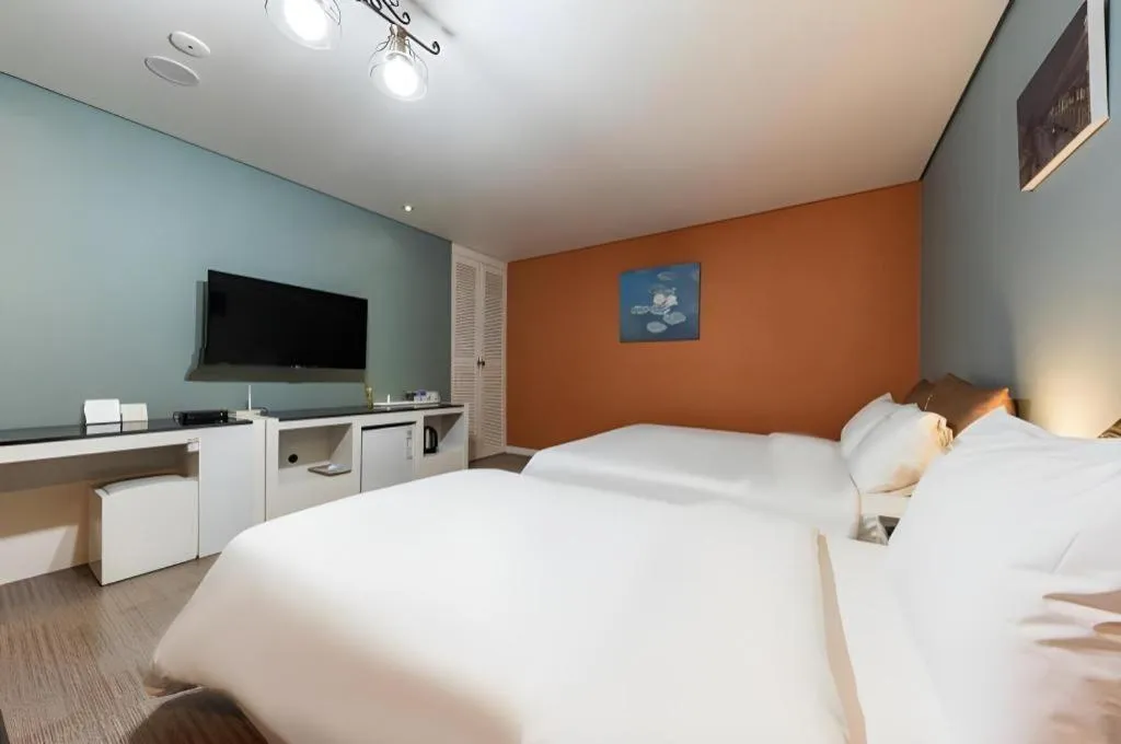 Bed in BENIKEA Technovalley Hotel