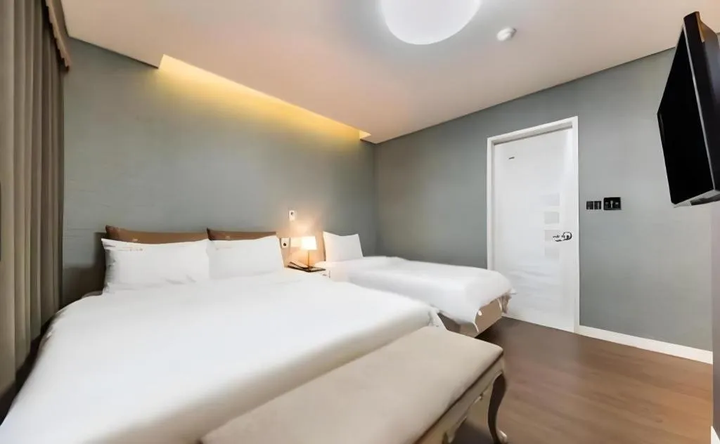 Bed in BENIKEA Technovalley Hotel