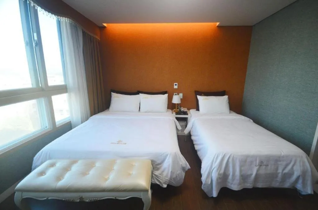 Bed in BENIKEA Technovalley Hotel