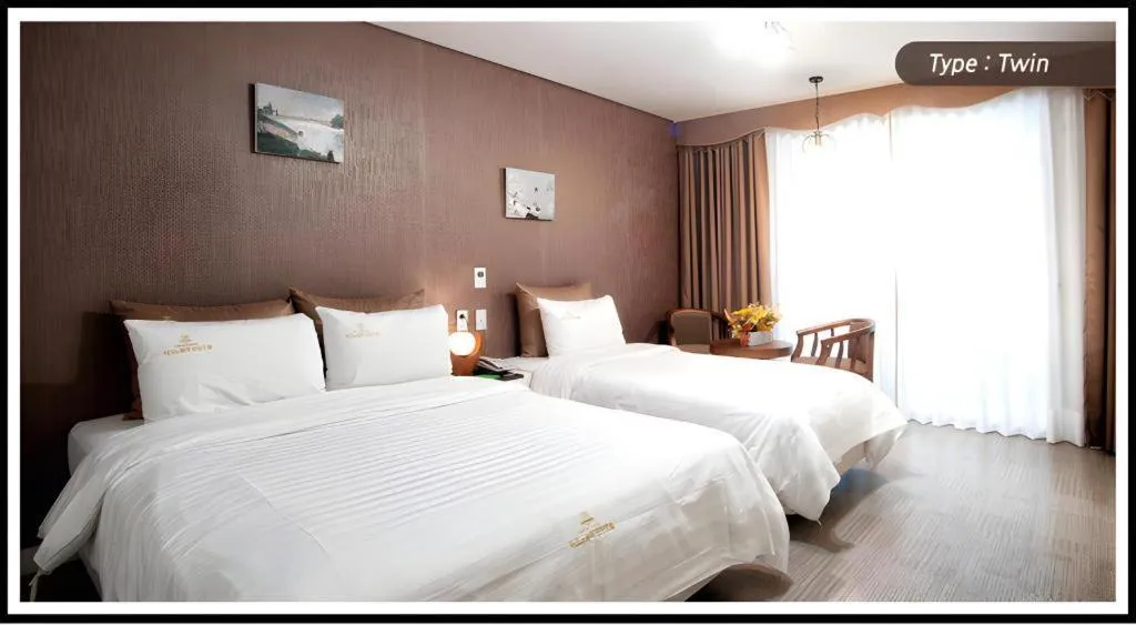 Bed in BENIKEA Technovalley Hotel