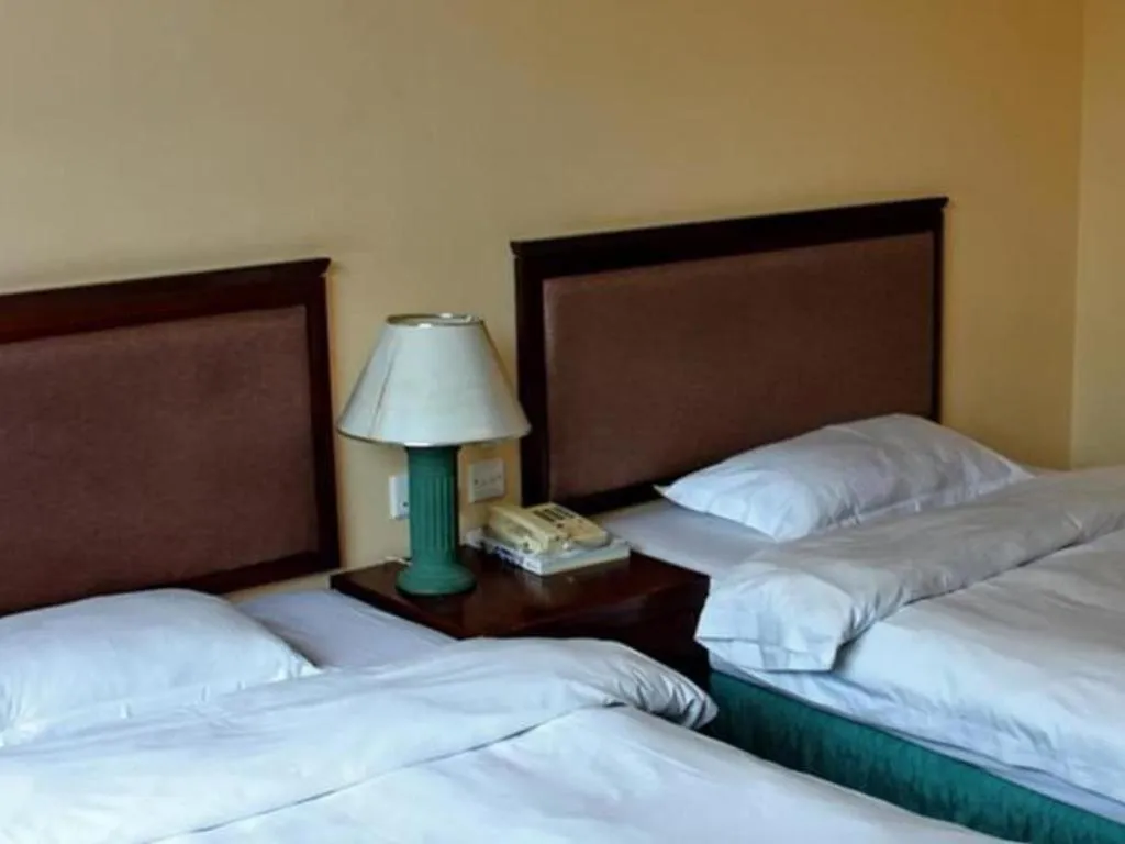 Bed in Traders Inn Brunei