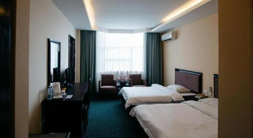 Bed in Traders Inn Brunei