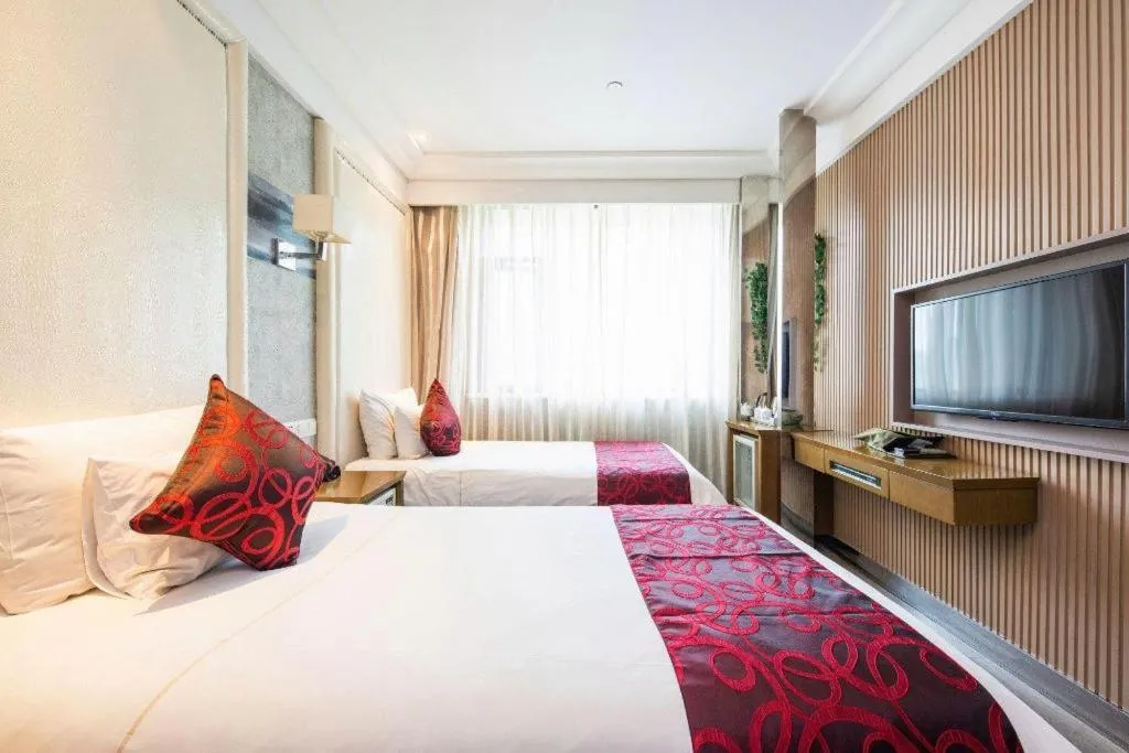 Bed in Nanjing Grand Da Qiao Hotel