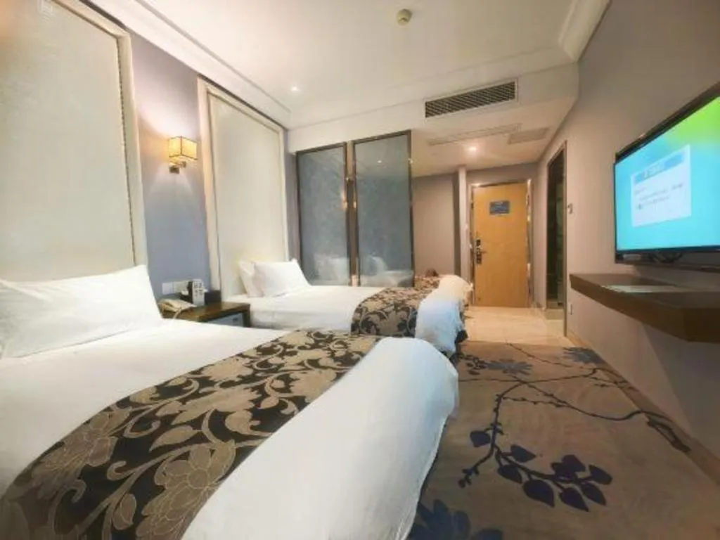 Bed in Nanjing Grand Da Qiao Hotel