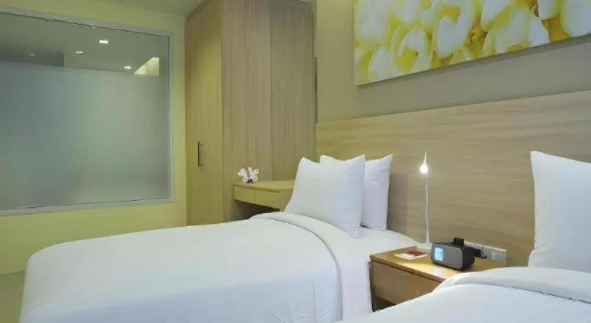 Bed in R-Con Hotel @ Siam