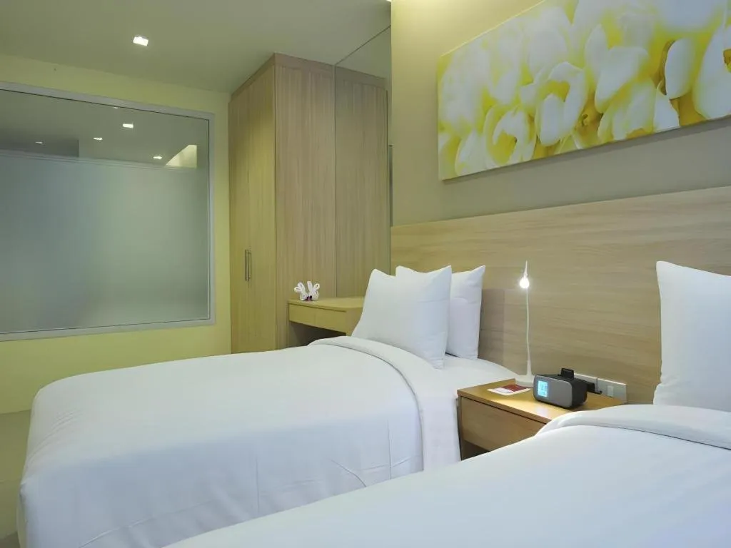 Bed in R-Con Hotel @ Siam