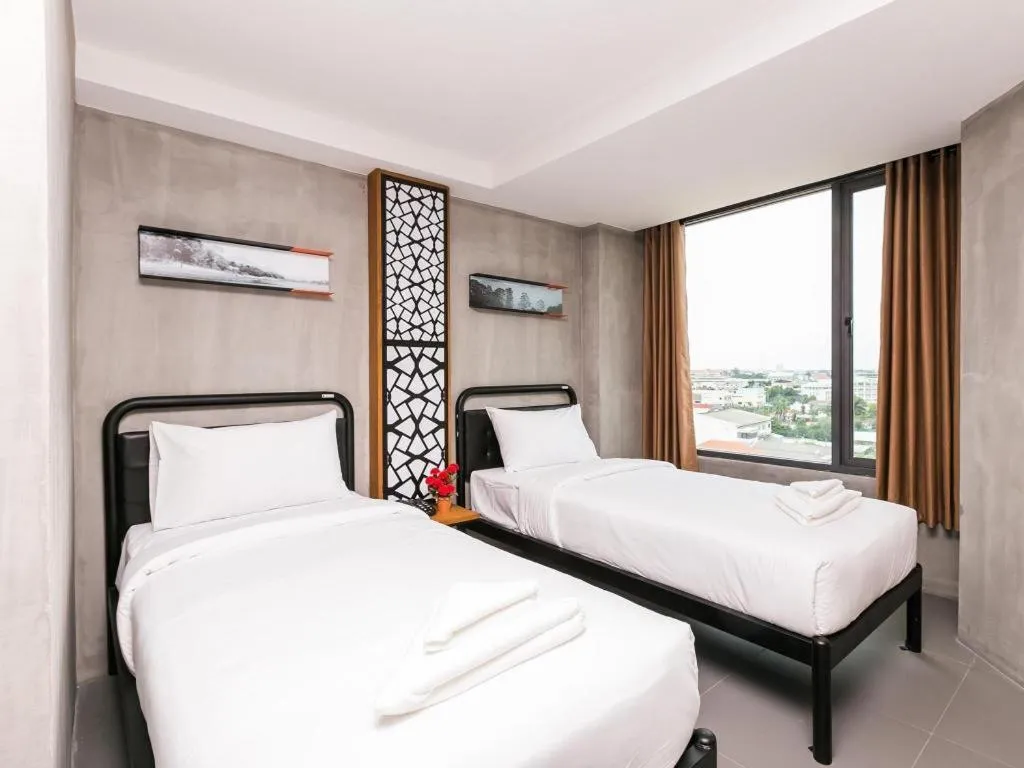 Bed in B2 Khon Kaen Boutique & Budget Hotel