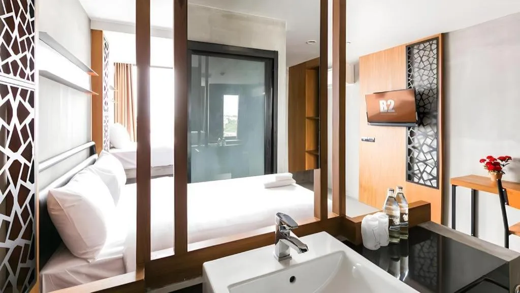 Bed in B2 Khon Kaen Boutique & Budget Hotel