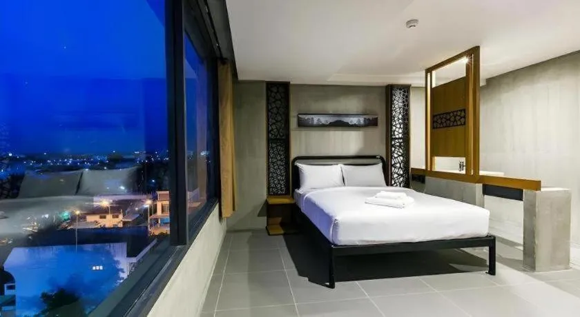 Bed in B2 Khon Kaen Boutique & Budget Hotel