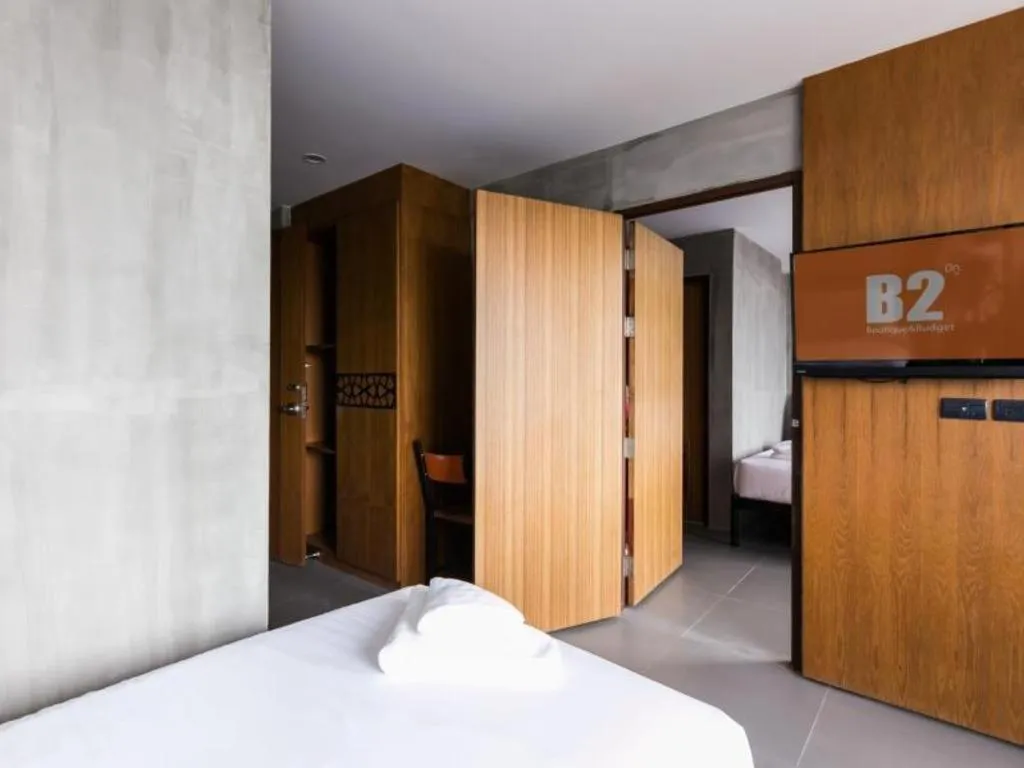 Bed in B2 Khon Kaen Boutique & Budget Hotel