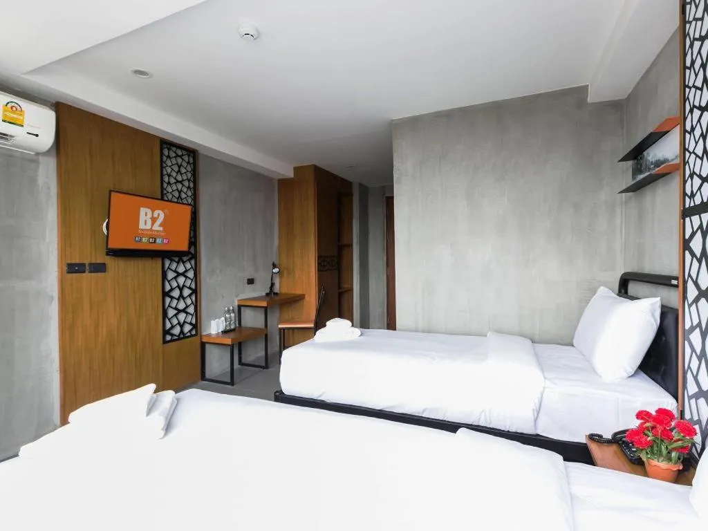 Bed in B2 Khon Kaen Boutique & Budget Hotel